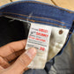 Vintage 2000s Japanese Unbranded 21oz Selvedge Raw Denim Jeans Ubizi Skinny Men's 30 x 28