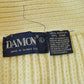 Vintage 1980s Damon Shawl Collar Acrylic Knit Button Up Cardigan Sweater Men's L