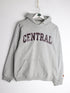 Central Sweatshirt Fits Mens Small Grey College Hoodie from propervintagecanada