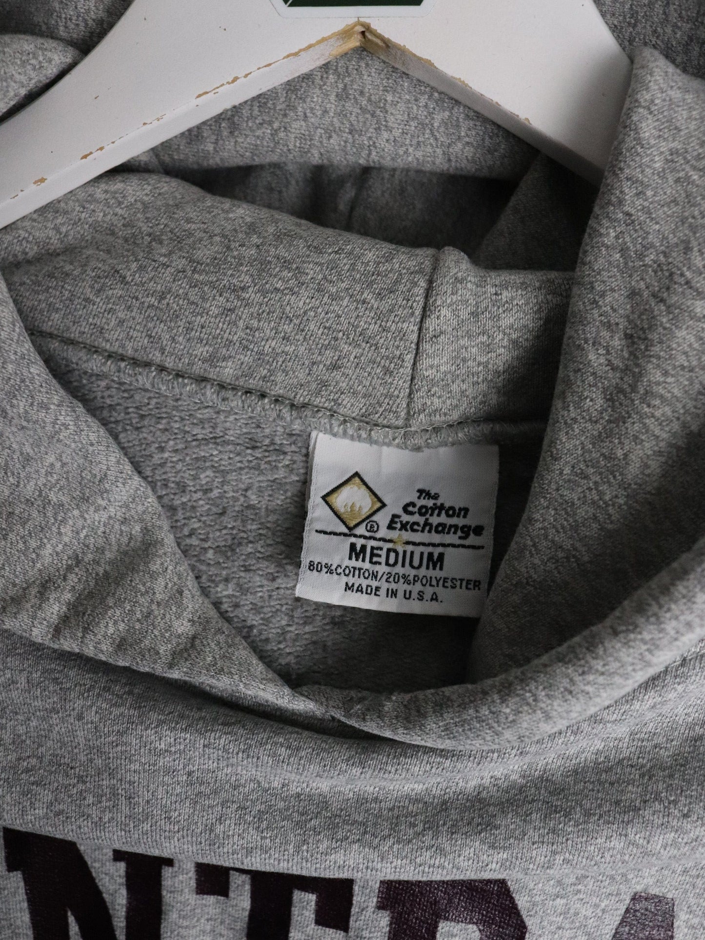 Central Sweatshirt Fits Mens Small Grey College Hoodie from propervintagecanada