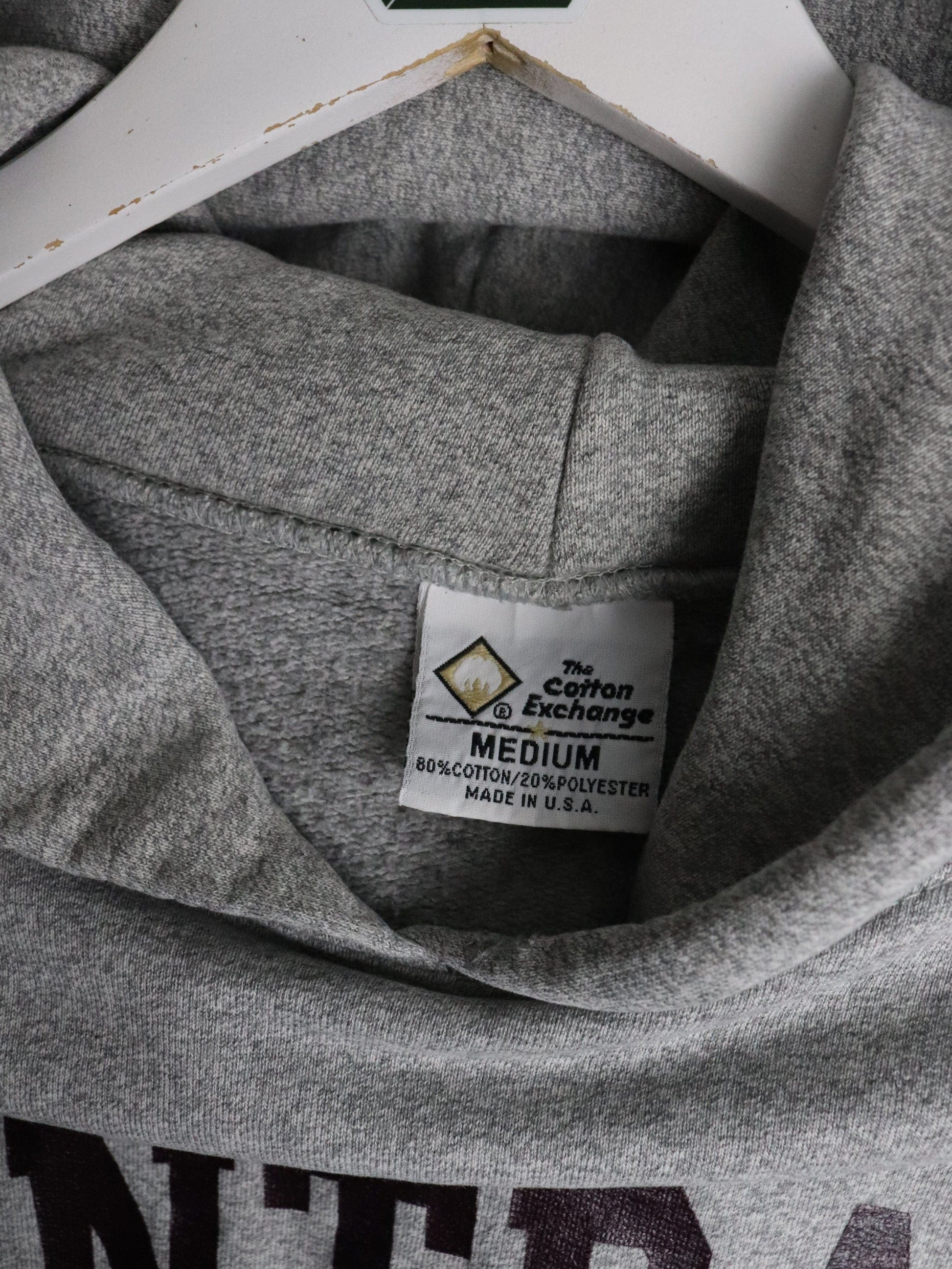 Central Sweatshirt Fits Mens Small Grey College Hoodie from propervintagecanada