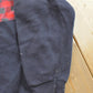 Vintage 1990s University Place NY Quarter Button Plaid Crewneck Sweatshirt S