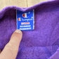 Vintage 1990s Champion Script Logo Purple Crewneck Sweatshirt Men's Medium