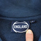 Vintage 1990s England Rugby Quarter Zip Collared Pullover Sweatshirt Mens M