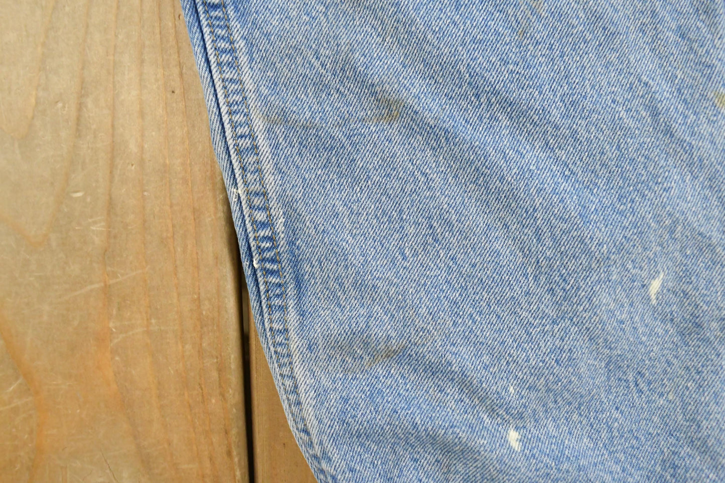 Vintage 2000s Carhartt Flannel Lined Denim Work Jeans Men's 33 x 29
