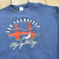 Vintage 1990s San Francisco Golden Gate Bridge Souvenir Crewneck Sweatshirt Mens Size L