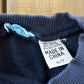 Vintage 1990s Fourth and Growl Football Crewneck Sweatshirt Youth S
