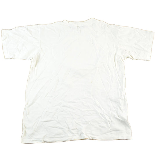 Vintage 1990s Duke Blue Devils College Basketball Graphic T-Shirt Men's Medium