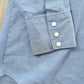 Vintage 1980s Ely Plains Chambray Button Up Shirt Men's XL