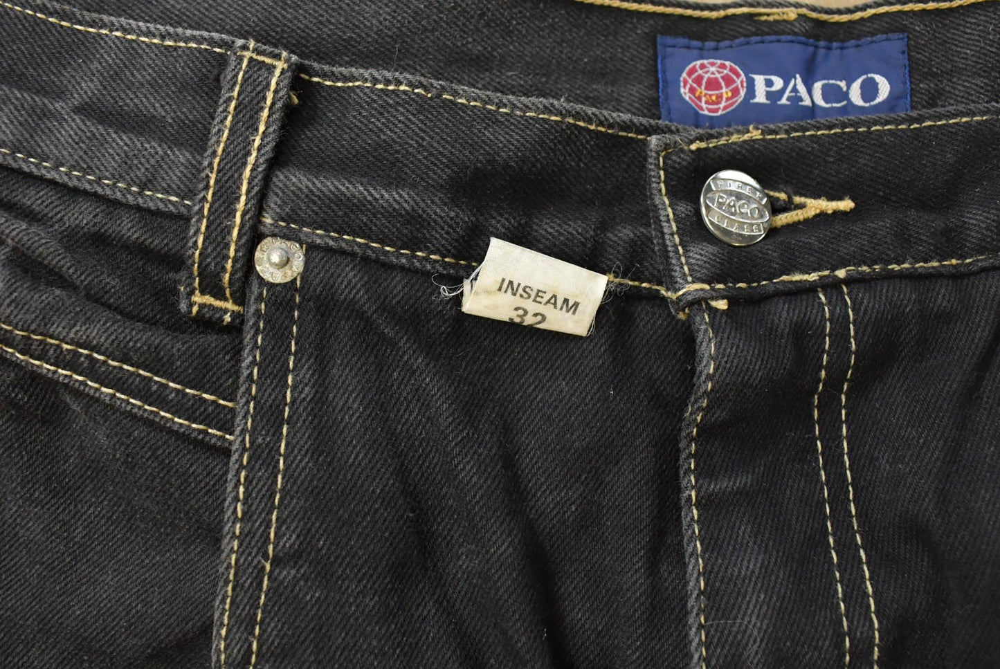 Vintage Y2K Paco Baggy Denim Jeans Men's 34 x 32