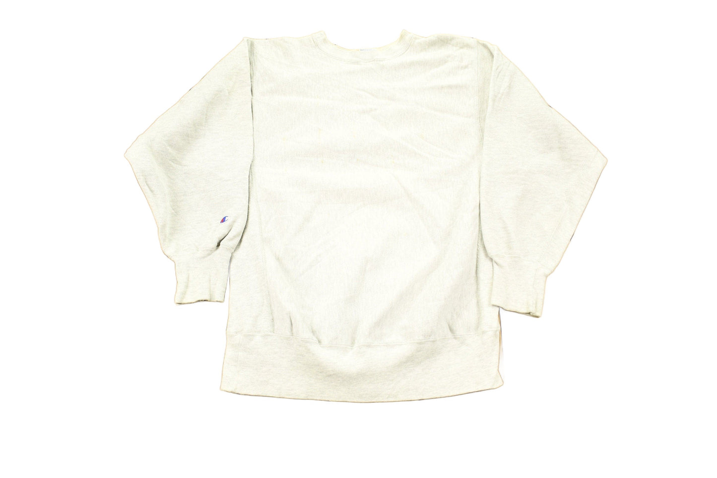 Champion Clothing > Gender Neutral Adult Clothing > Hoodies & Sweatshirts > Sweatshirts Vintage 1980s University Of Illinois Champion Reverse Weave Crewneck Men's Large/ Collegiate Sweatshirt / Sportswear / Made In USA / Distressed