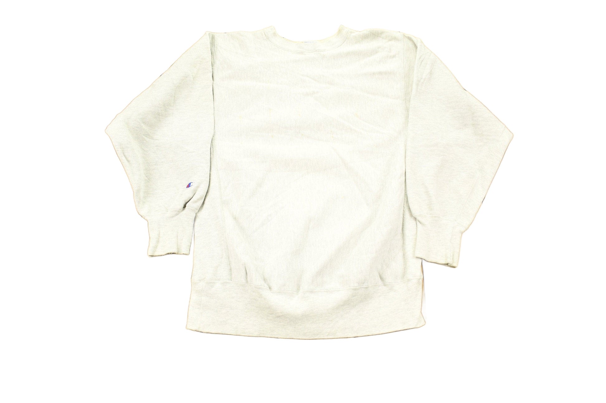 Champion Clothing > Gender Neutral Adult Clothing > Hoodies & Sweatshirts > Sweatshirts Vintage 1980s University Of Illinois Champion Reverse Weave Crewneck Men's Large/ Collegiate Sweatshirt / Sportswear / Made In USA / Distressed