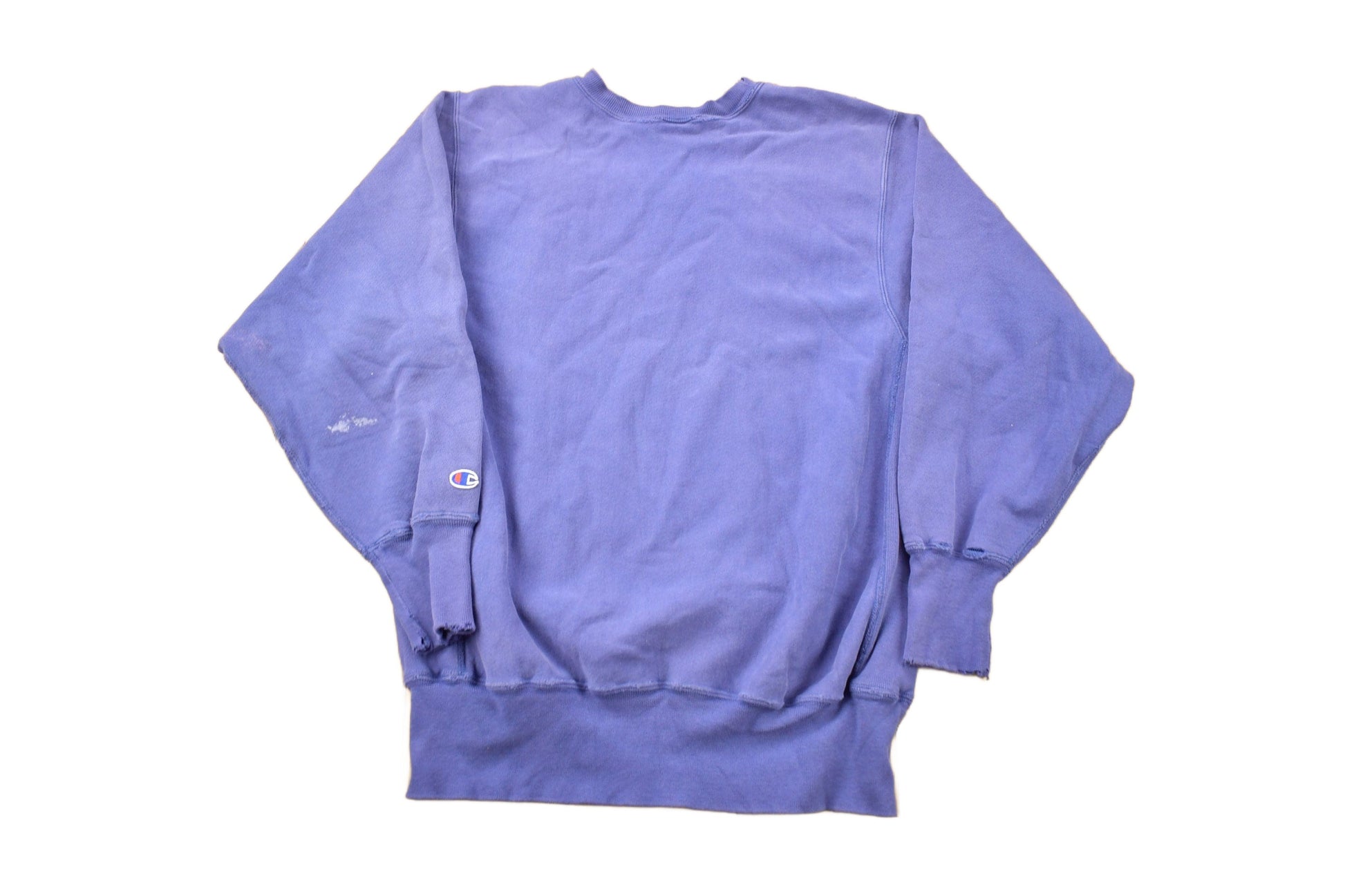 Champion Clothing > Gender Neutral Adult Clothing > Hoodies & Sweatshirts > Sweatshirts Vintage 1990s Blank Blue Champion Reverse Weave Crewneck Men's XL/ Vintage Champion / Vintage Pullover / Streetwear / Made In USA / Sportswear