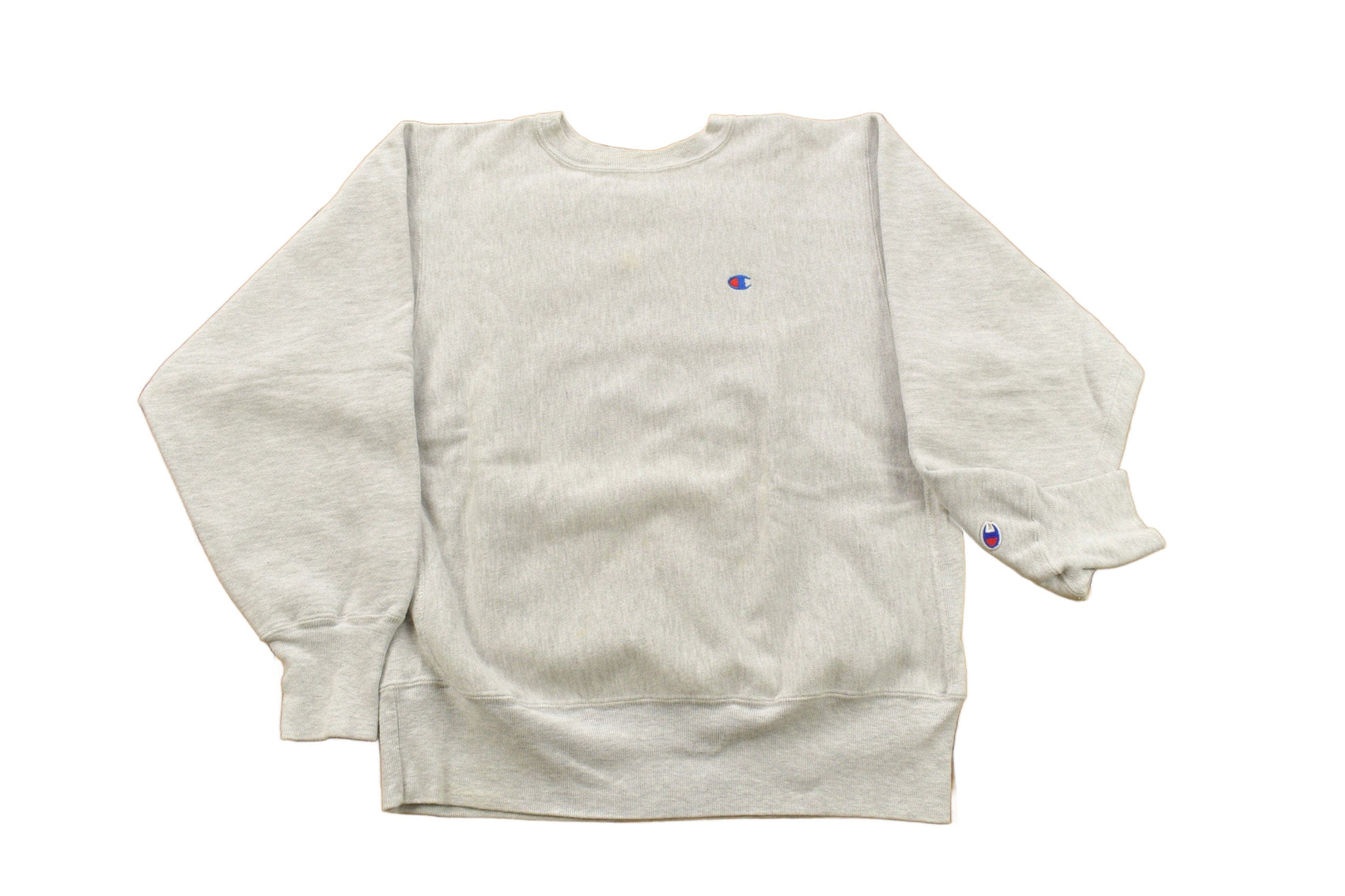 Champion Clothing > Gender Neutral Adult Clothing > Hoodies & Sweatshirts > Sweatshirts Vintage 1990s Blank Grey Champion Reverse Weave Crewneck / Vintage Champion / Vintage Pullover / Streetwear /Made In USA / Sportswear