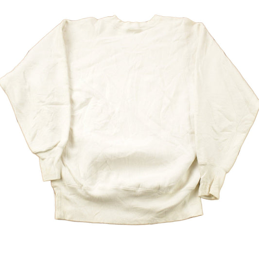 Champion Clothing > Gender Neutral Adult Clothing > Hoodies & Sweatshirts > Sweatshirts Vintage 1990s Blank White Champion Reverse Weave Crewneck Men's Large/ Vintage Champion / Vintage Pullover / Streetwear / Made In USA / Sportswear