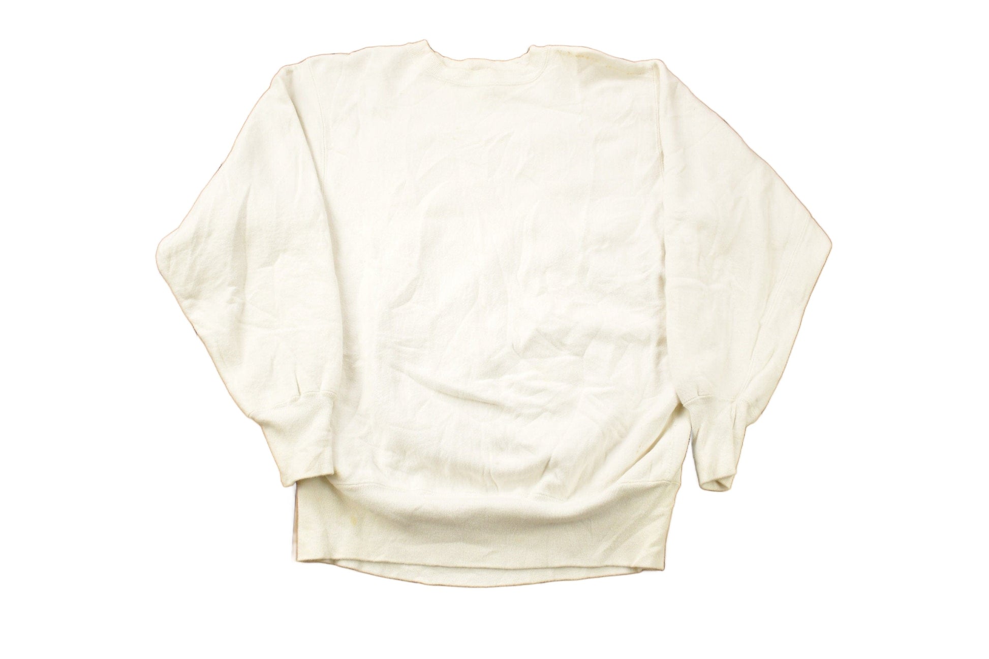 Champion Clothing > Gender Neutral Adult Clothing > Hoodies & Sweatshirts > Sweatshirts Vintage 1990s Blank White Champion Reverse Weave Crewneck Men's Large/ Vintage Champion / Vintage Pullover / Streetwear / Made In USA / Sportswear
