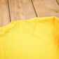 Champion Clothing > Gender Neutral Adult Clothing > Hoodies & Sweatshirts > Sweatshirts Vintage 1990s Blank Yellow Champion Reverse Weave Crewneck Men's Large