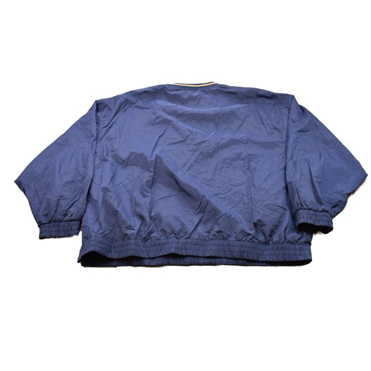 Champion Clothing > Gender Neutral Adult Clothing > Jackets & Coats Vintage 1990s Champion Notre Dame Graphic Windbreaker Jacket Men's 2XL