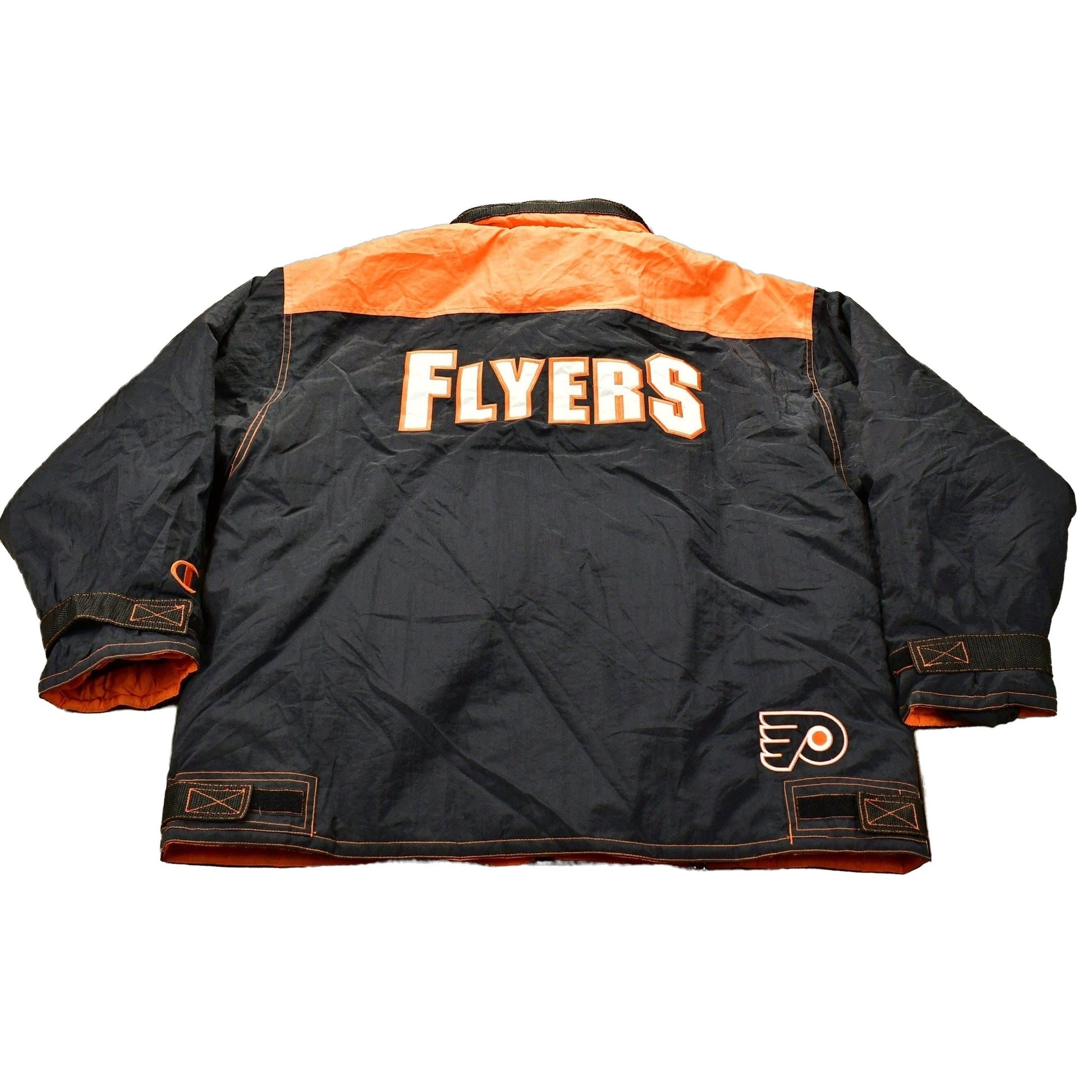Champion Clothing > Gender Neutral Adult Clothing > Jackets & Coats Vintage 1990s Philadelphia Flyers NHL Champion Ski Jacket Men's 2XL