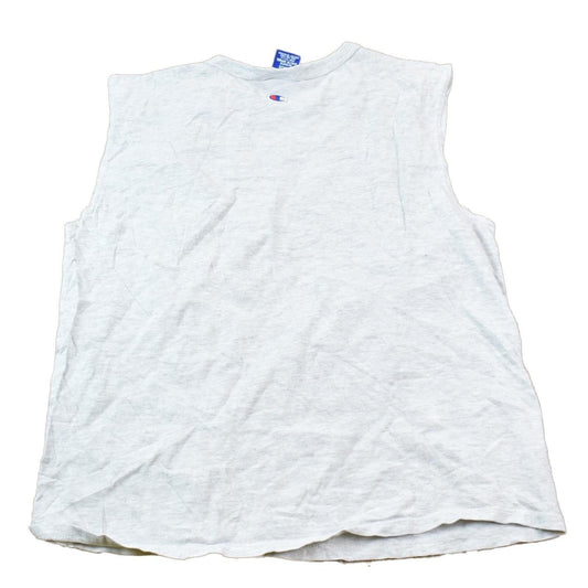 Champion Clothing > Gender Neutral Adult Clothing > Tops & Tees > T Shirts Vintage 1990a New England Patriots Champion Sportswear Graphic Tank Top Men's Large