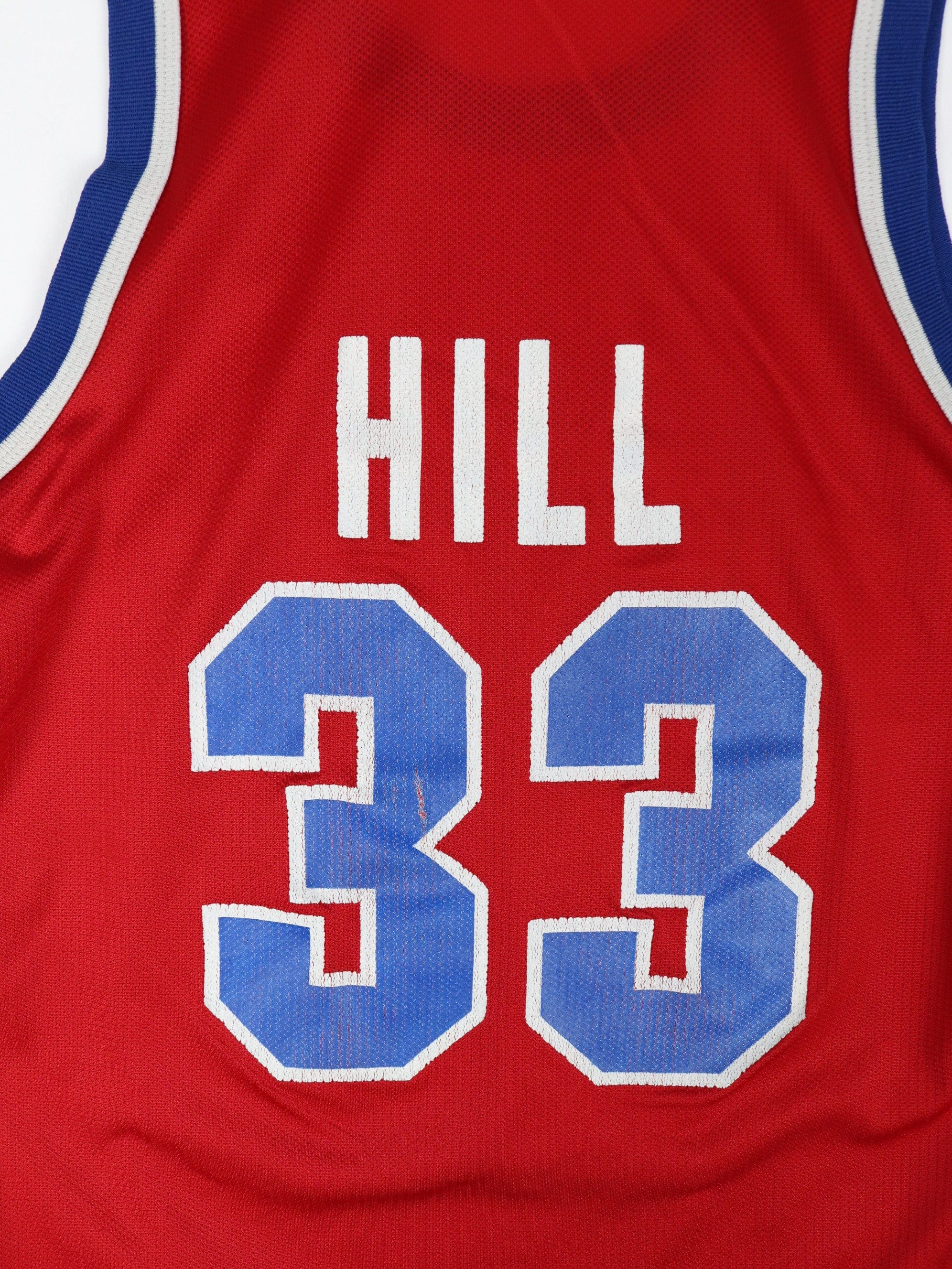 Vintage Grant Hill Detroit Pistons Basketball Jersey Youth M