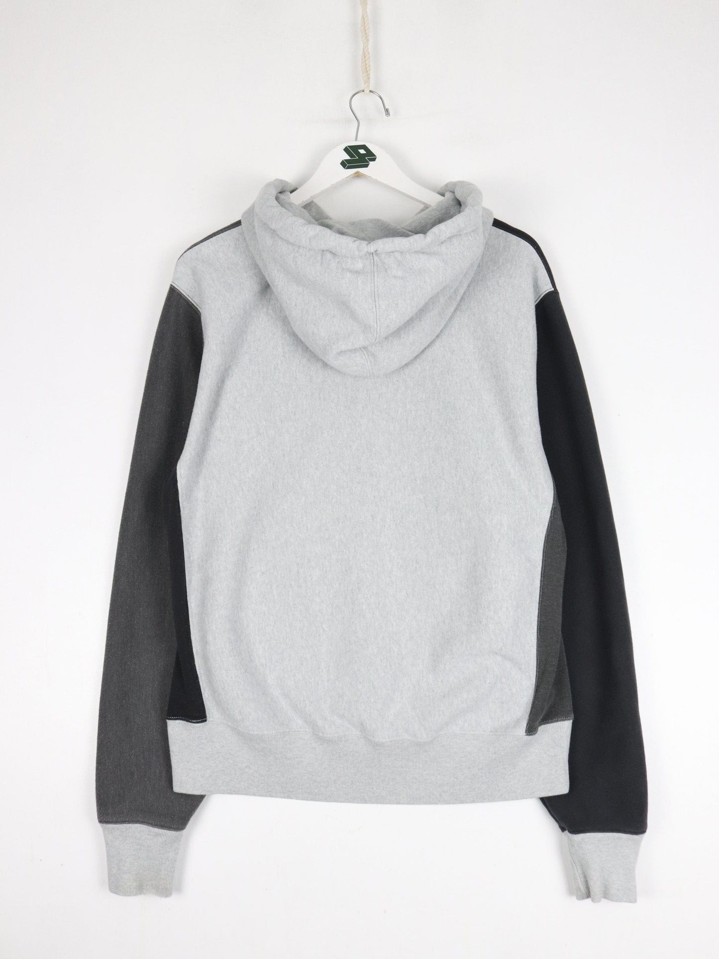 Champion Sweatshirt Mens Medium Grey Reverse Weave Hoodie from propervintagecanada