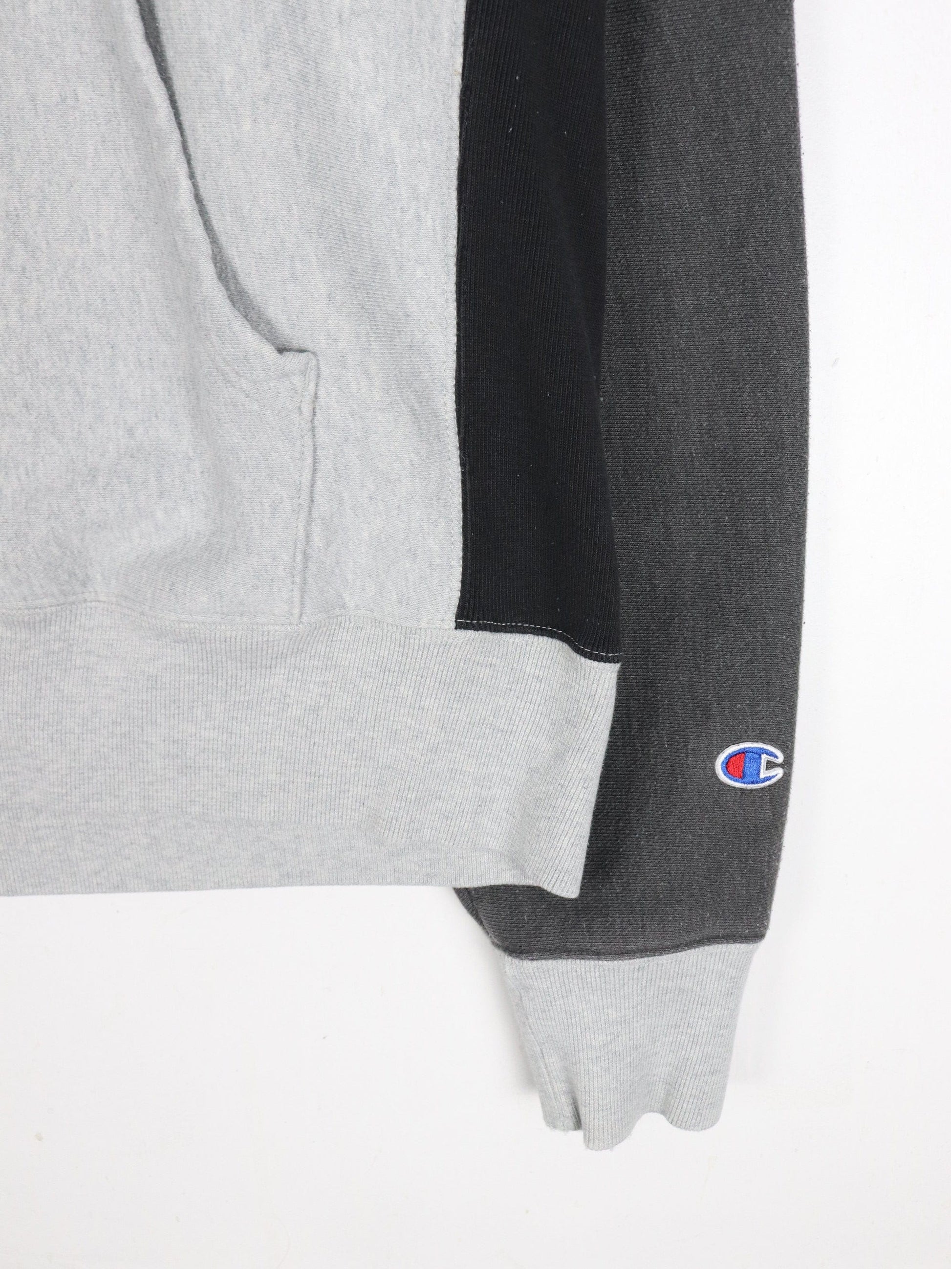 Champion Sweatshirt Mens Medium Grey Reverse Weave Hoodie from propervintagecanada