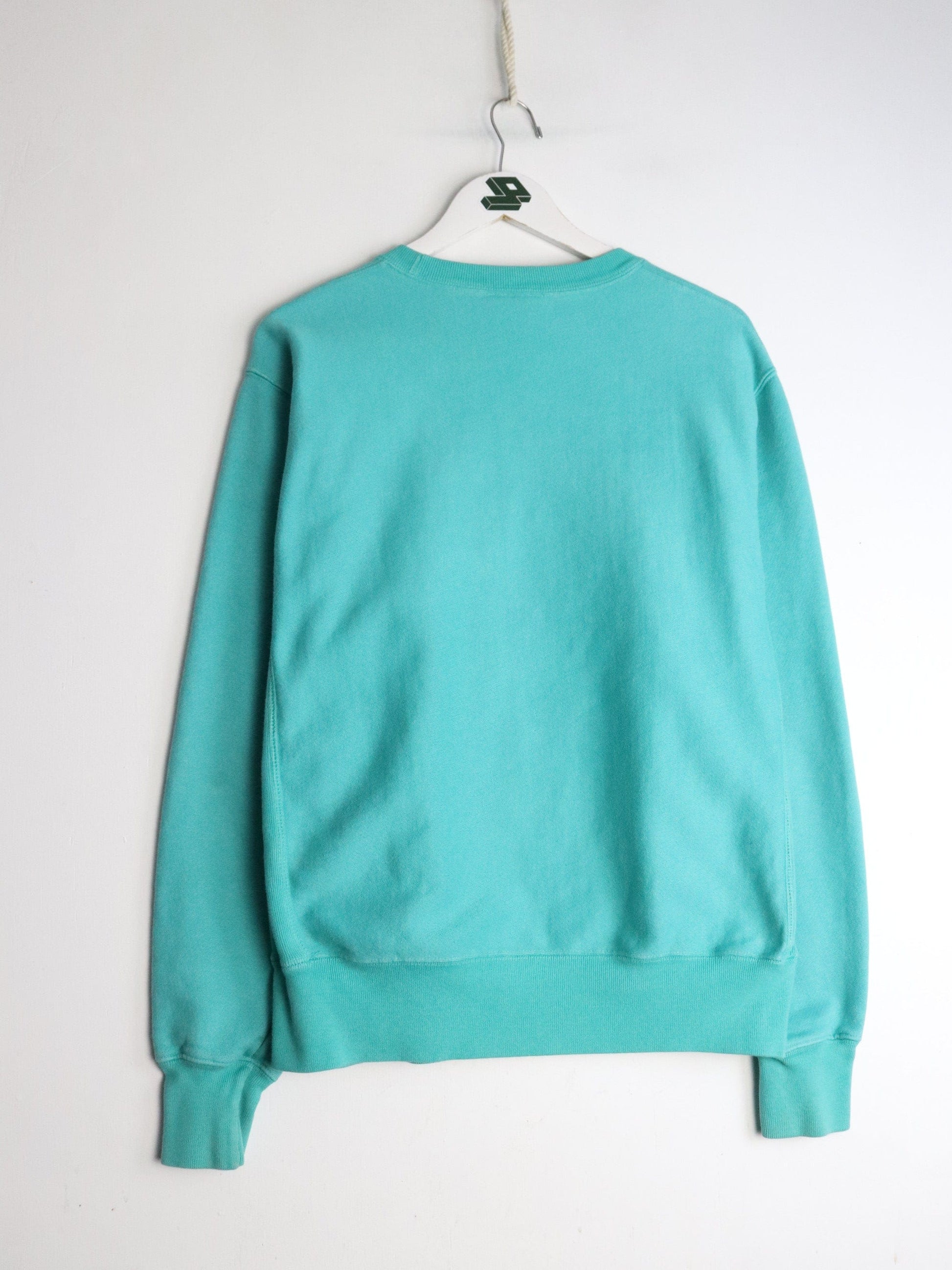 Champion Sweatshirt Mens Medium Teal Reverse Weave from propervintagecanada