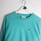 Champion Sweatshirt Mens Medium Teal Reverse Weave from propervintagecanada