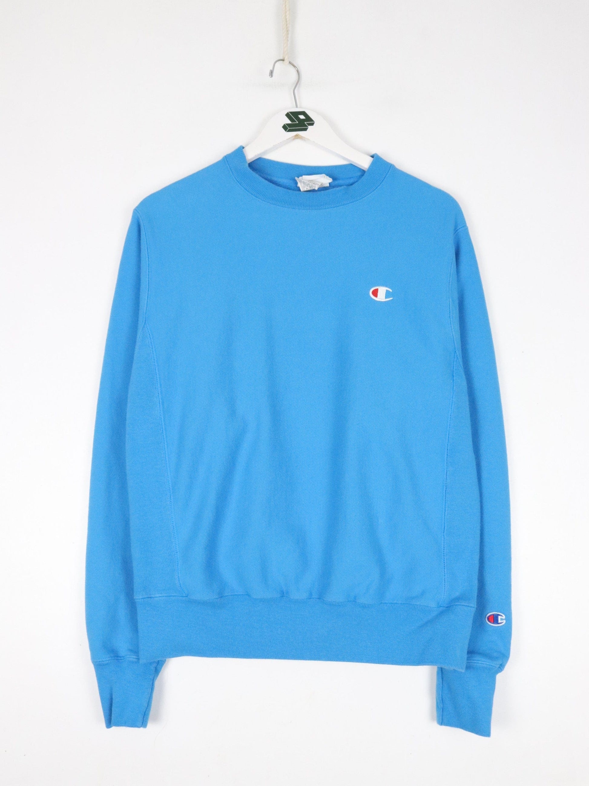 Champion Sweatshirt Mens Small Blue Reverse Weave from propervintagecanada