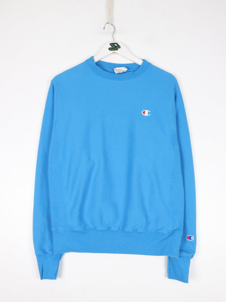 Champion Sweatshirt Mens Small Blue Reverse Weave from propervintagecanada