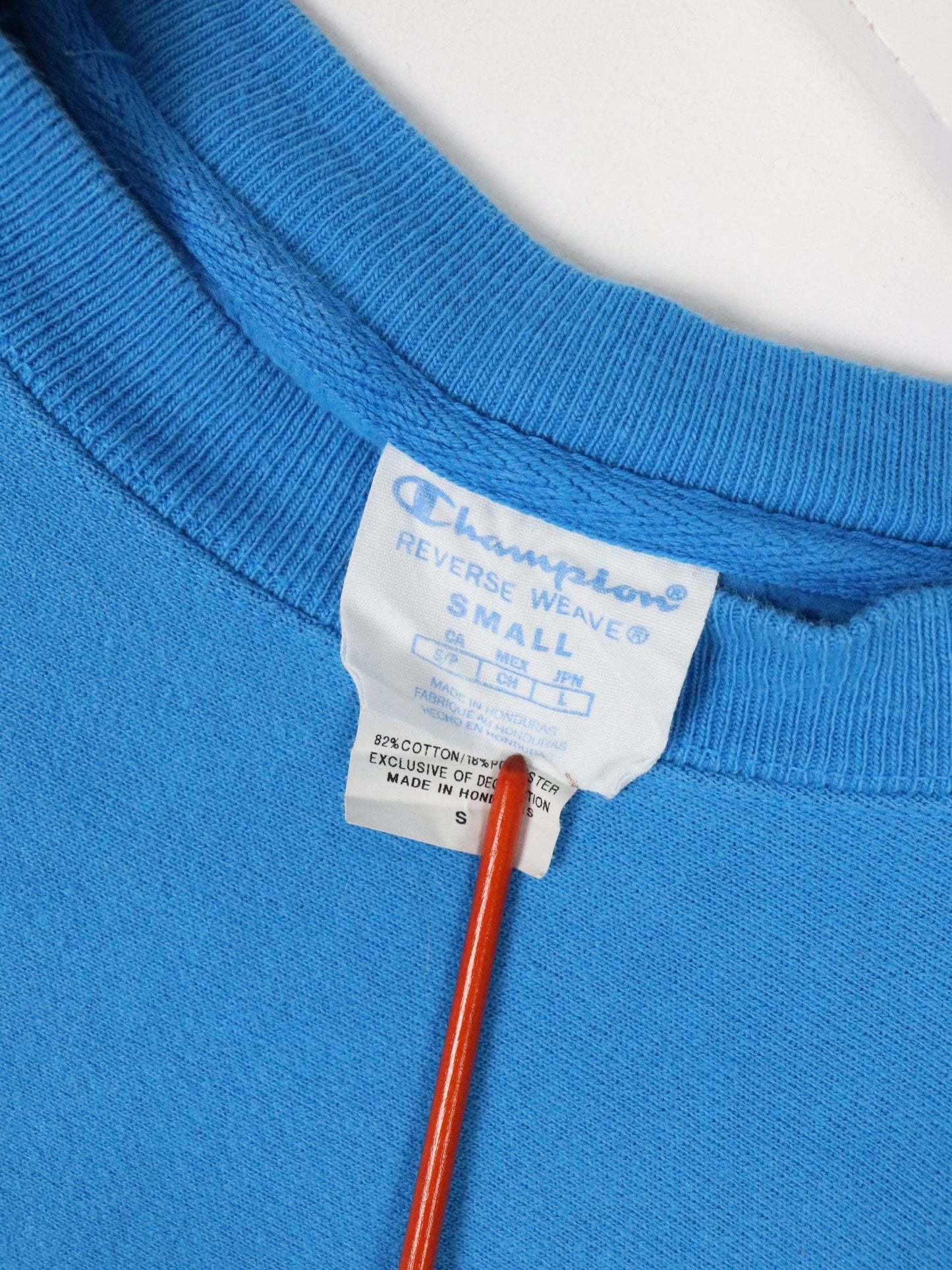 Champion Sweatshirt Mens Small Blue Reverse Weave from propervintagecanada