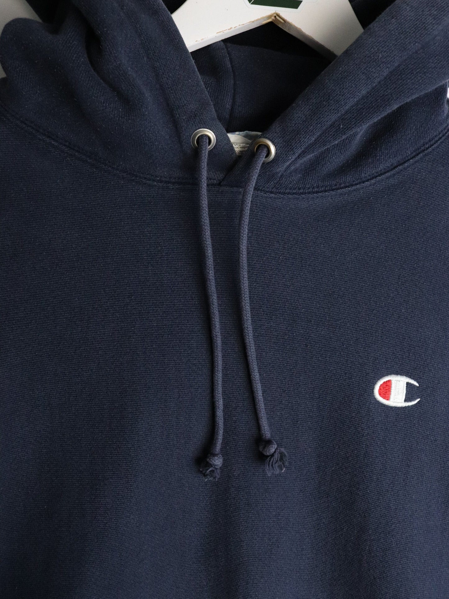 Champion Sweatshirt Mens XL Blue Reverse Weave Hoodie from propervintagecanada