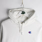 Champion Sweatshirt Youth Medium White Reverse Weave Hoodie from propervintagecanada