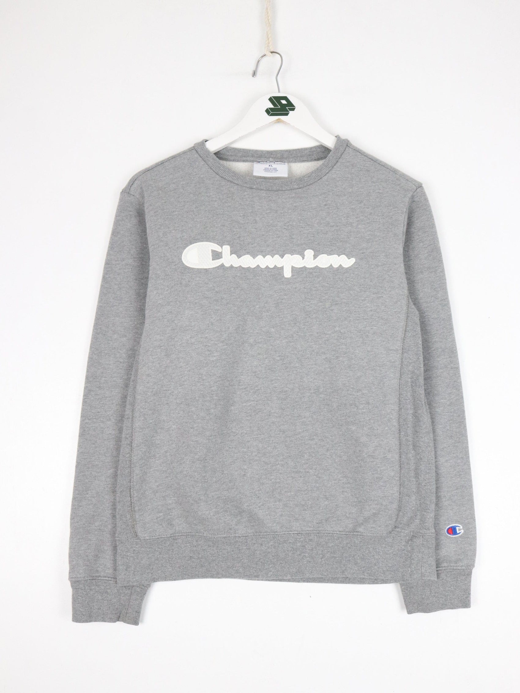 Champion Sweatshirt Youth XL Grey Logo Sweater