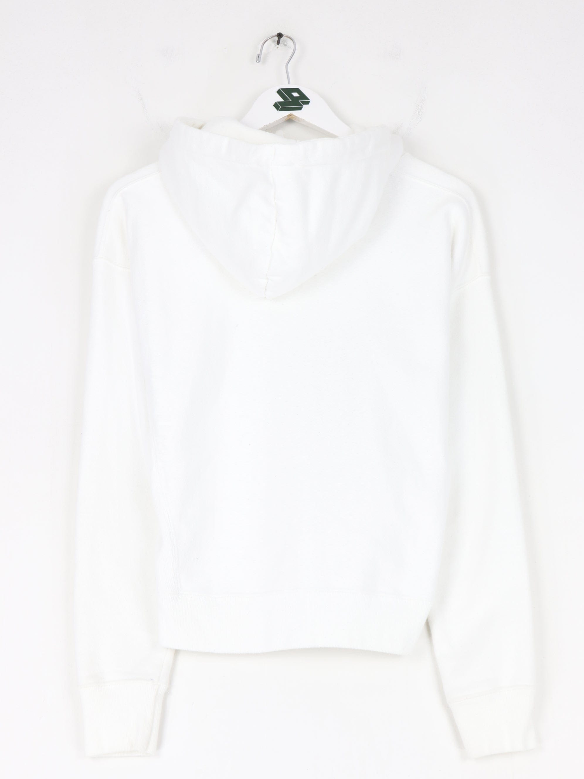 Plain white champion clearance hoodie