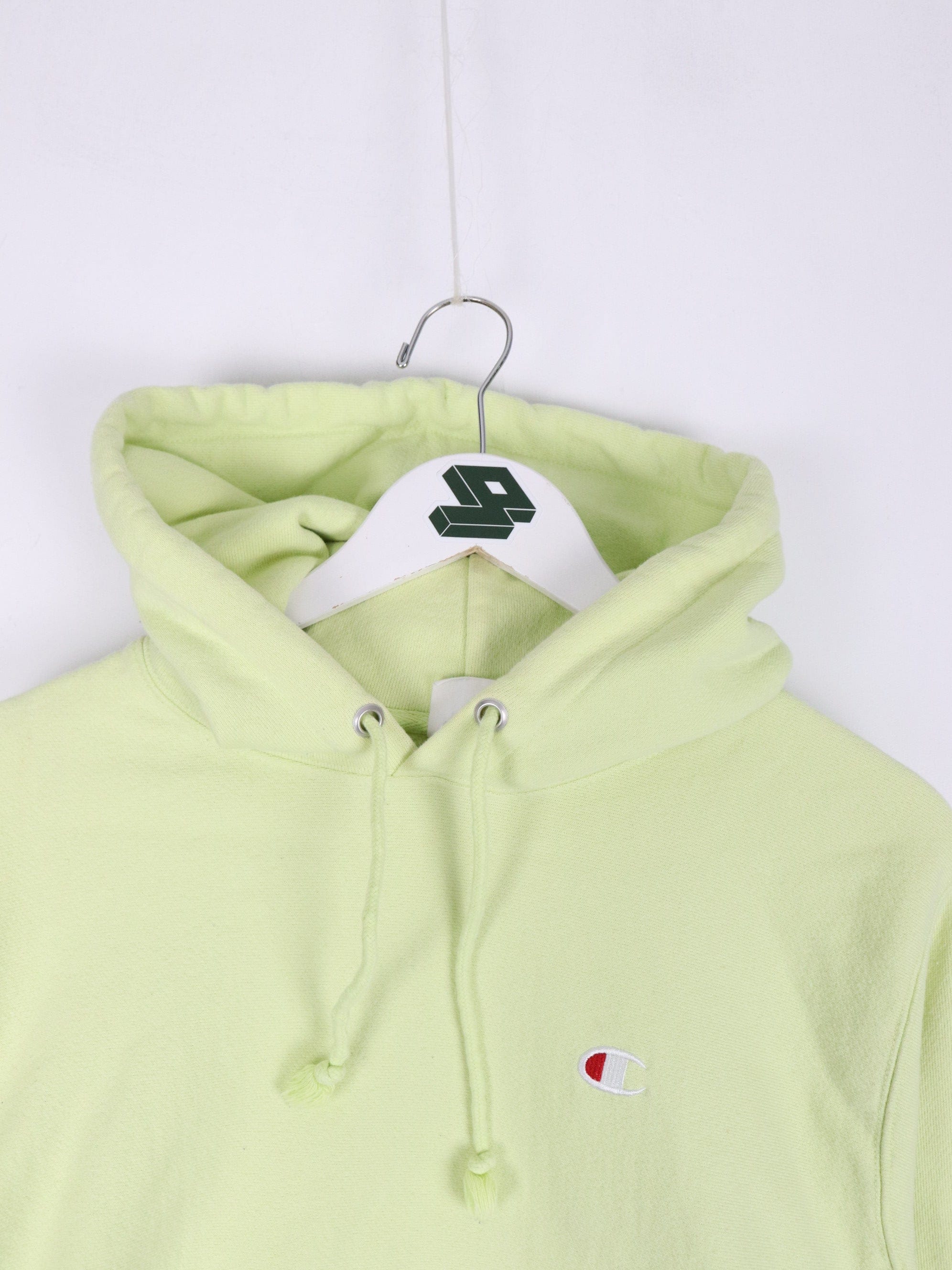 Bright green shop champion hoodie