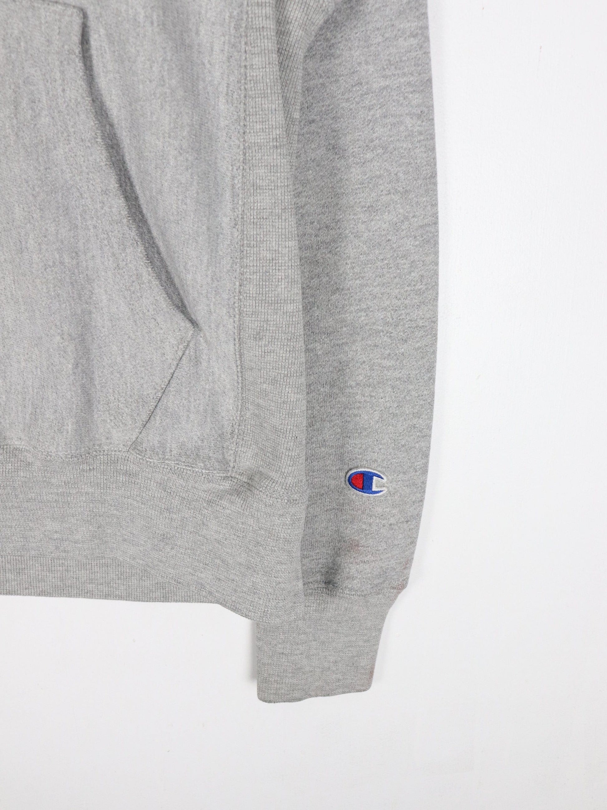 Champion Sweatshirts & Hoodies Champion Sweatshirt Mens Small Grey Reverse Weave Hoodie