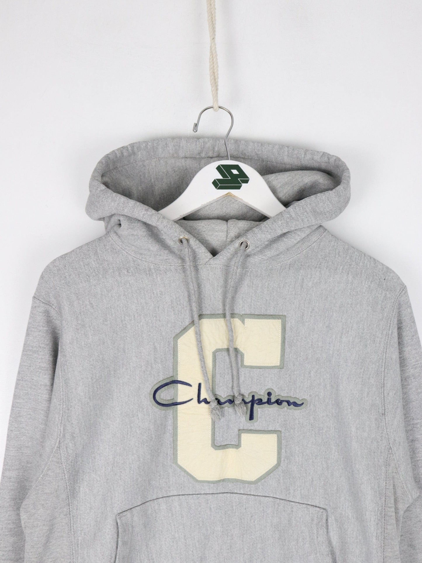 Champion Sweatshirts & Hoodies Champion Sweatshirt Mens Small Grey Reverse Weave Hoodie