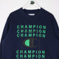 Champion Sweatshirts & Hoodies Champion Sweatshirt Mens XL Blue Logo