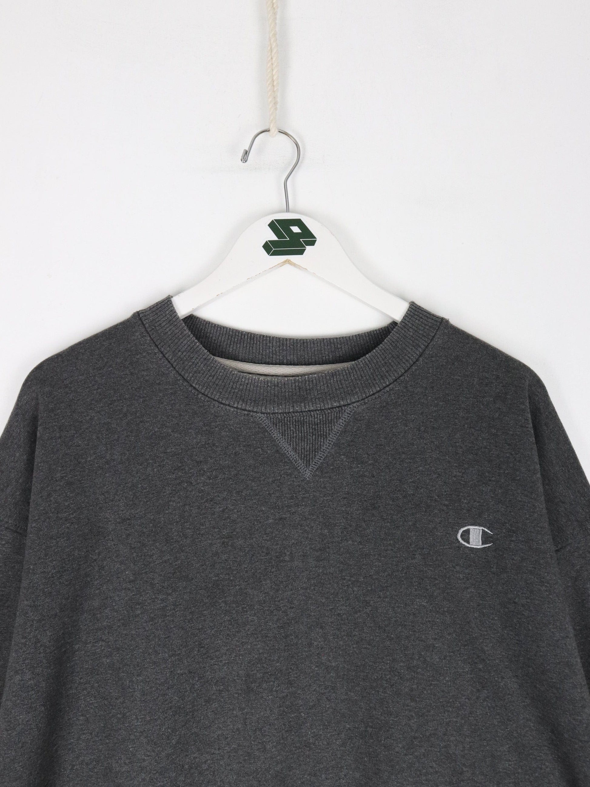 Champion Sweatshirts & Hoodies Champion Sweatshirt Mens XL Grey Blank Sweater