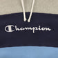 Champion Sweatshirts & Hoodies Champion Sweatshirt Womens Medium Blue Cropped Reverse Weave Hoodie
