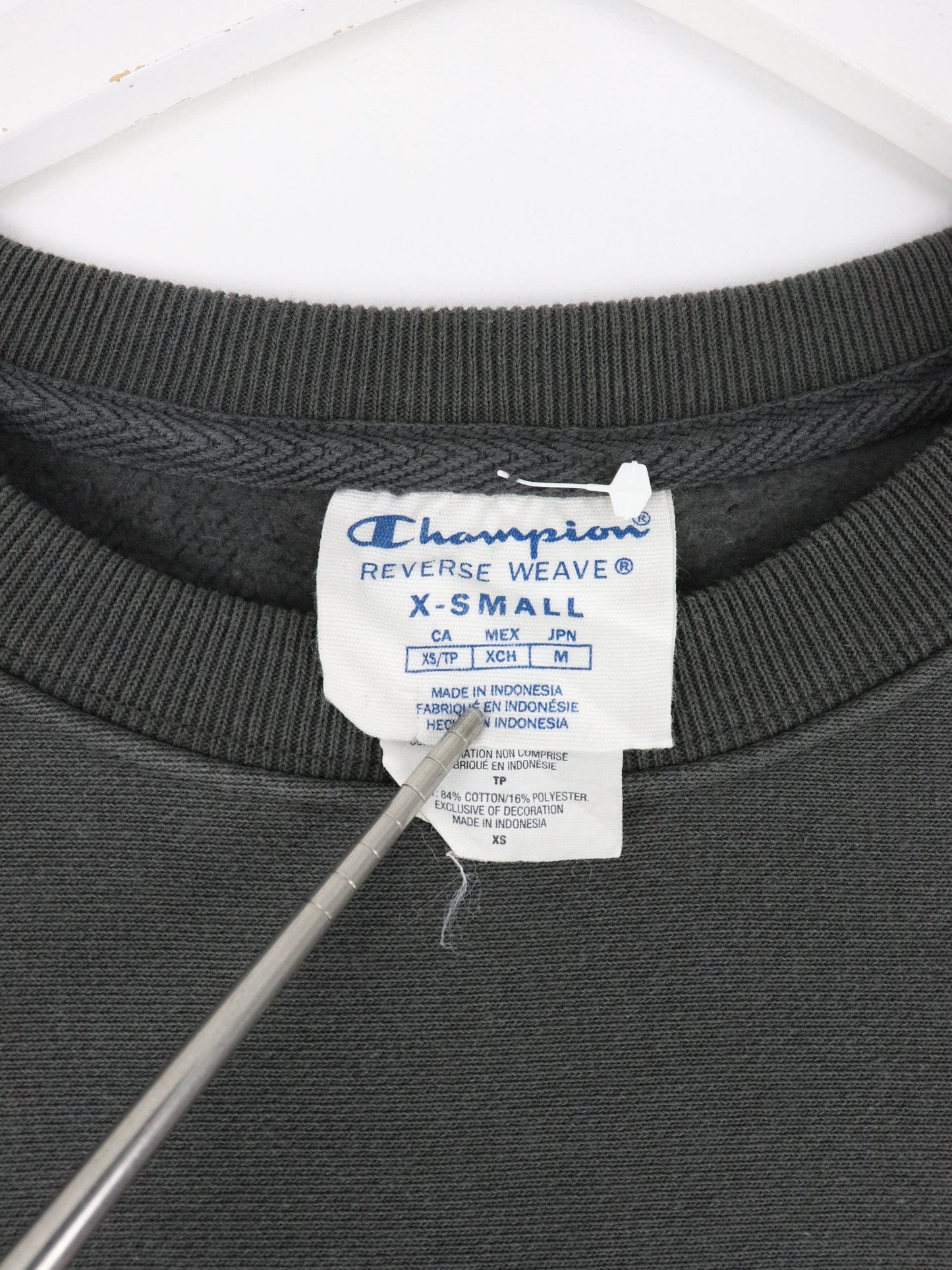 Champion Sweatshirts & Hoodies Champion Sweatshirt Womens XL Grey Reverse Weave Sweater Logo
