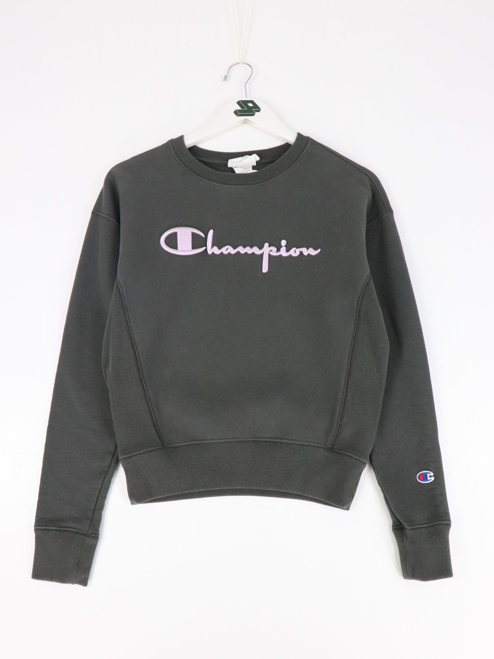 Sweatshirt Grey Champion Roundneck Sweater Expensive Champion