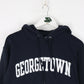 Champion Sweatshirts & Hoodies Georgetown University Sweatshirt Mens Small Blue Champion Hoodie