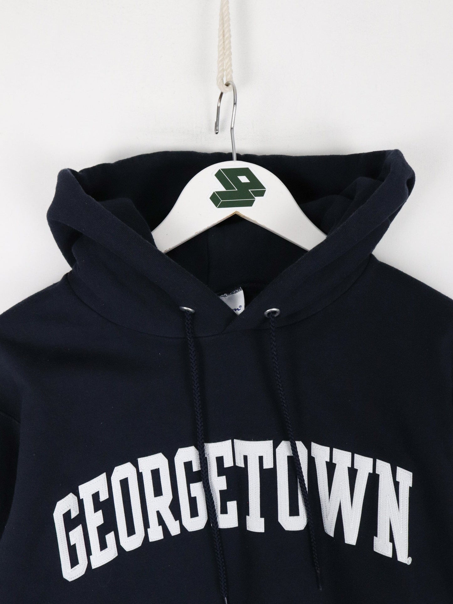 Champion Sweatshirts & Hoodies Georgetown University Sweatshirt Mens Small Blue Champion Hoodie
