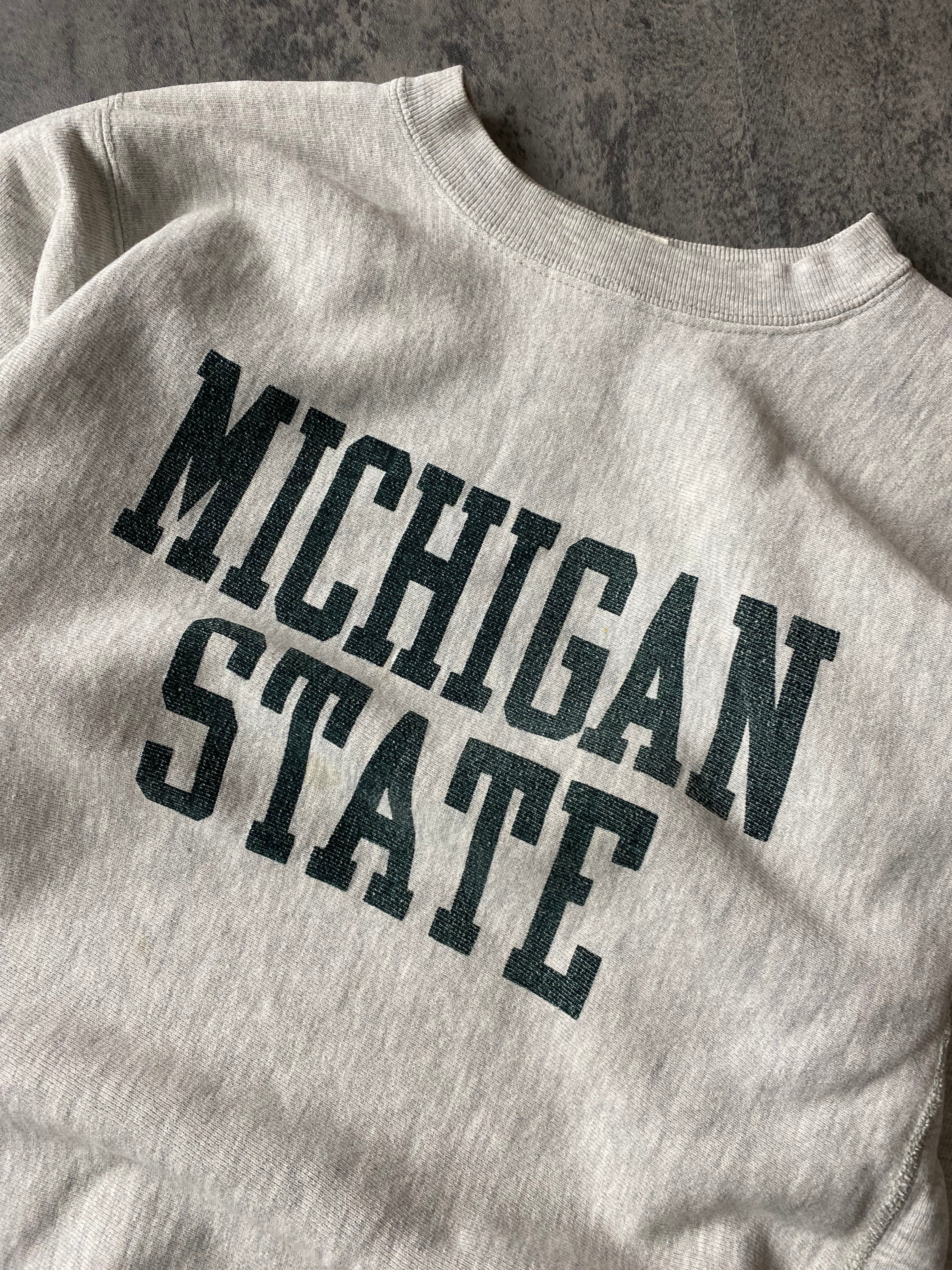 Champion sweater grey mens 80s deals