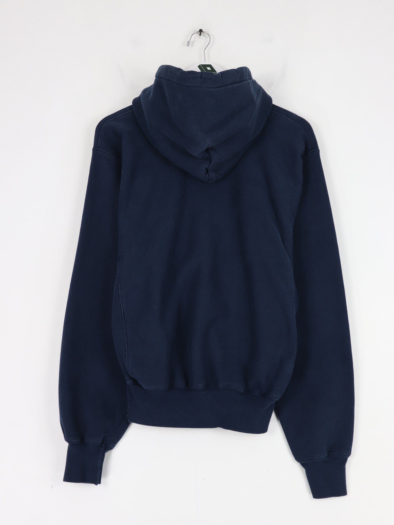 Navy blue champion top hoodie mens