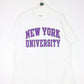 Champion T-Shirts & Tank Tops New York University T Shirt Mens XL White College