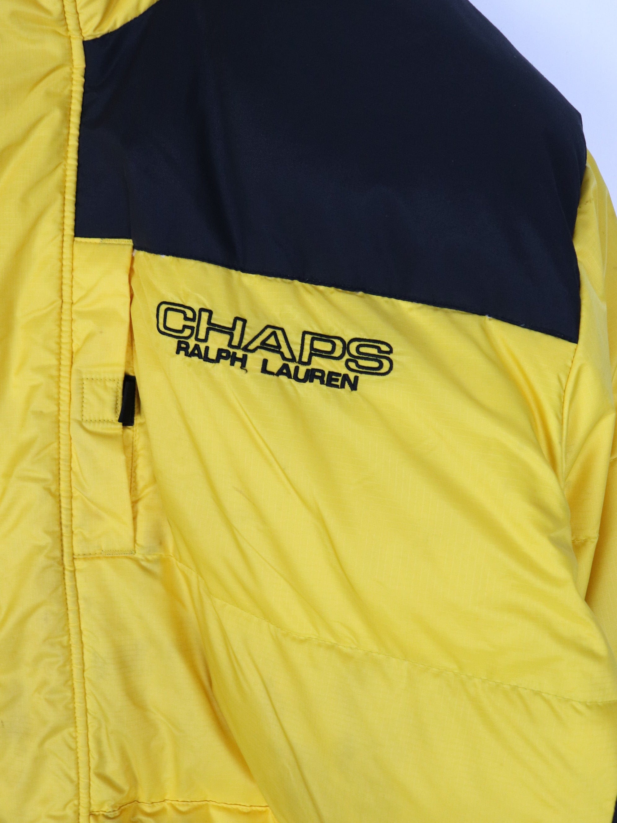 Vintage Chaps Ralph Lauren Jacket Mens XL Yellow Down Puffer Coat – Proper  Vintage